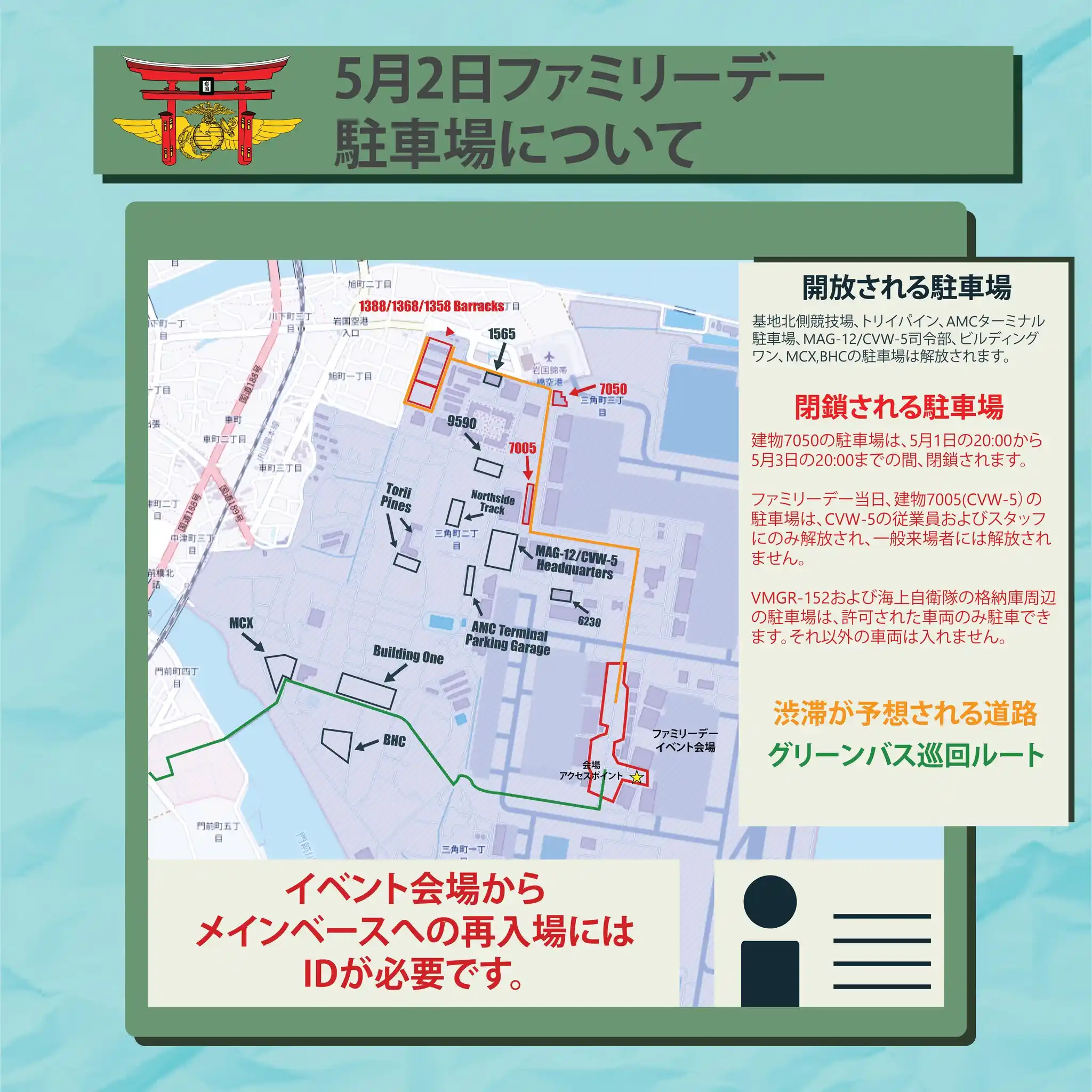 駐車場について